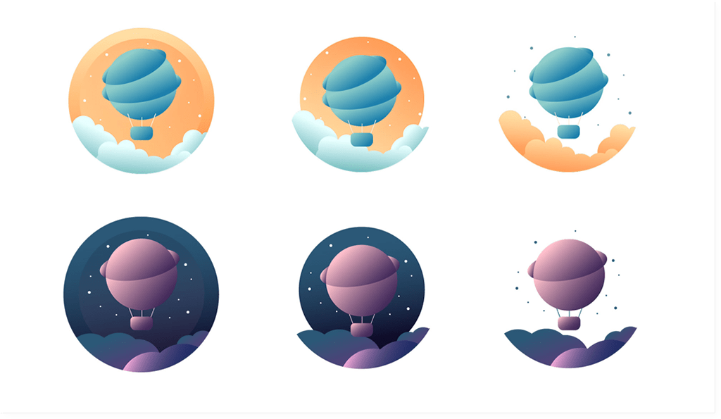 Variantes logo Nantes Hypnose